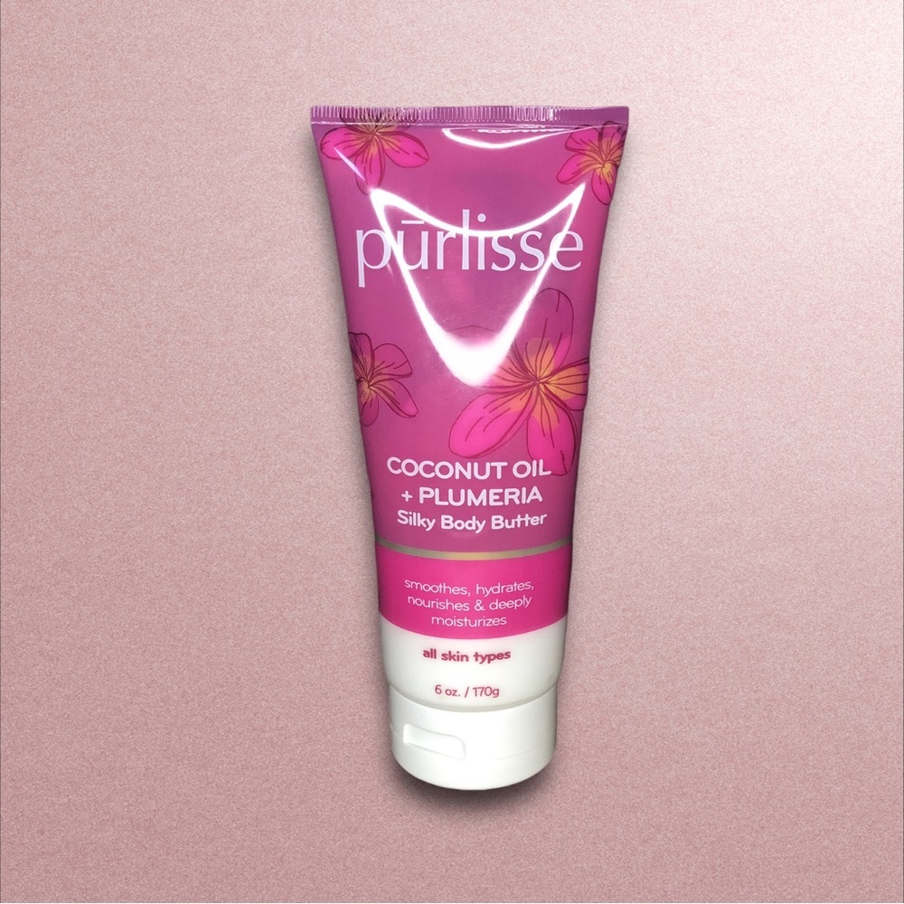 New Purlisse Coconut Oil & Plumeria Silky Body Butter